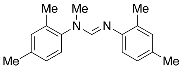 N,N-Bis(2,4-xylyl)-N-methylformamidine Hydrochloride - Chemical structure and product image