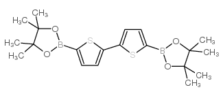 2,2-Bithiophene-5,5-diboronic acid pinacol ester - Chemical structure and product image