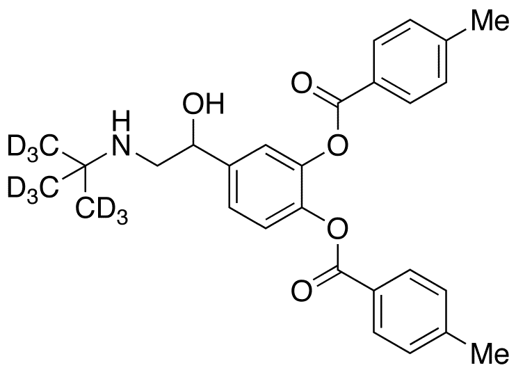 Bitolterol-d9 - Chemical structure and product image