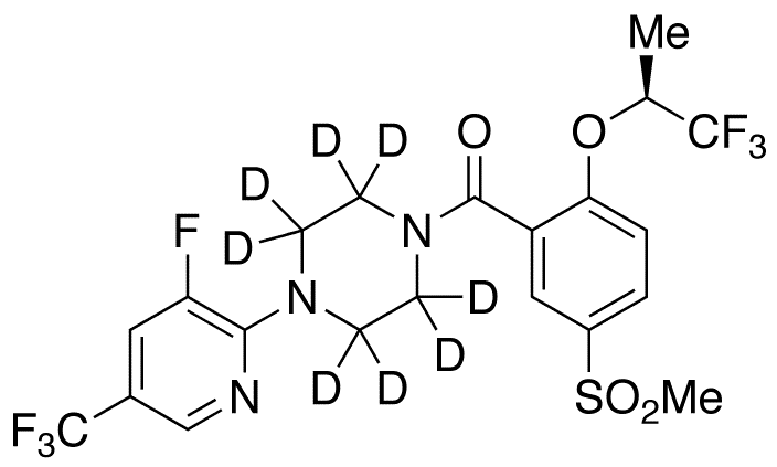 Bitopertin-d8 - Chemical structure and product image