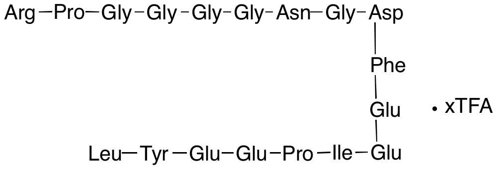 [3-20} Bivalirudin TFA Salt - Chemical structure and product image