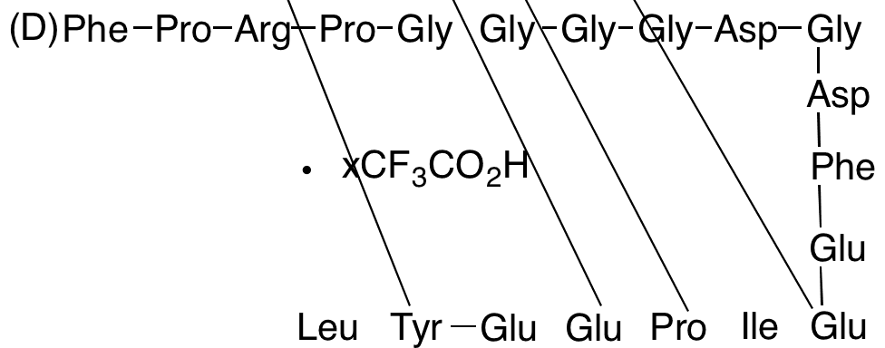Bivalirudin alpha-ASPA 9 Analog Trifluoroacetic Acid Salt (Impurity) - Chemical structure and product image