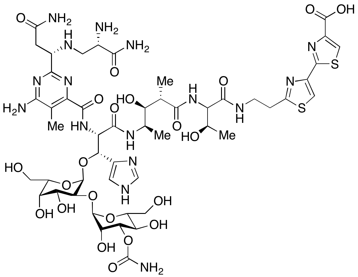Bleomycin Acid - Chemical structure and product image