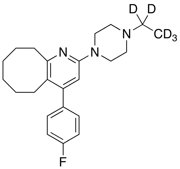 Blonanserin-d5 - Chemical structure and product image