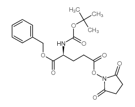 Boc-glu(osu)-obzl - Chemical structure and product image