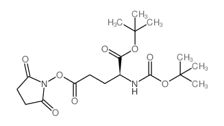 Boc-glu(osu)-otbu - Chemical structure and product image