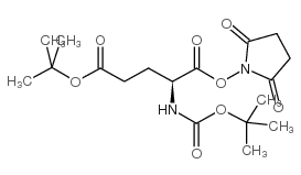 Boc-glu(otbu)-osu - Chemical structure and product image