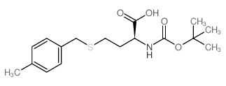 Boc-homocys(mbzl)-oh - Chemical structure and product image