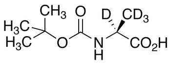 N-tert-Boc-L-alanine-D4 - Chemical structure and product image