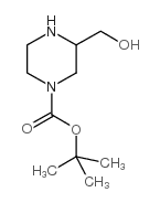 (S)-1-Boc-3-hydroxymethyl-piperazine - Chemical structure and product image