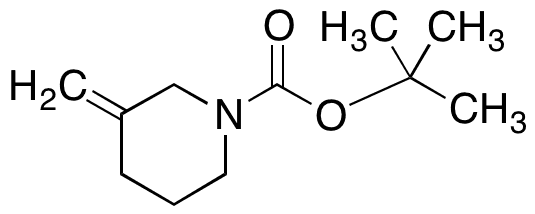 1-Boc-3-methylenepiperidine - Chemical structure and product image