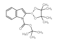 1-BOC-indole-2-boronic Acid Pinacol Ester - Chemical structure and product image