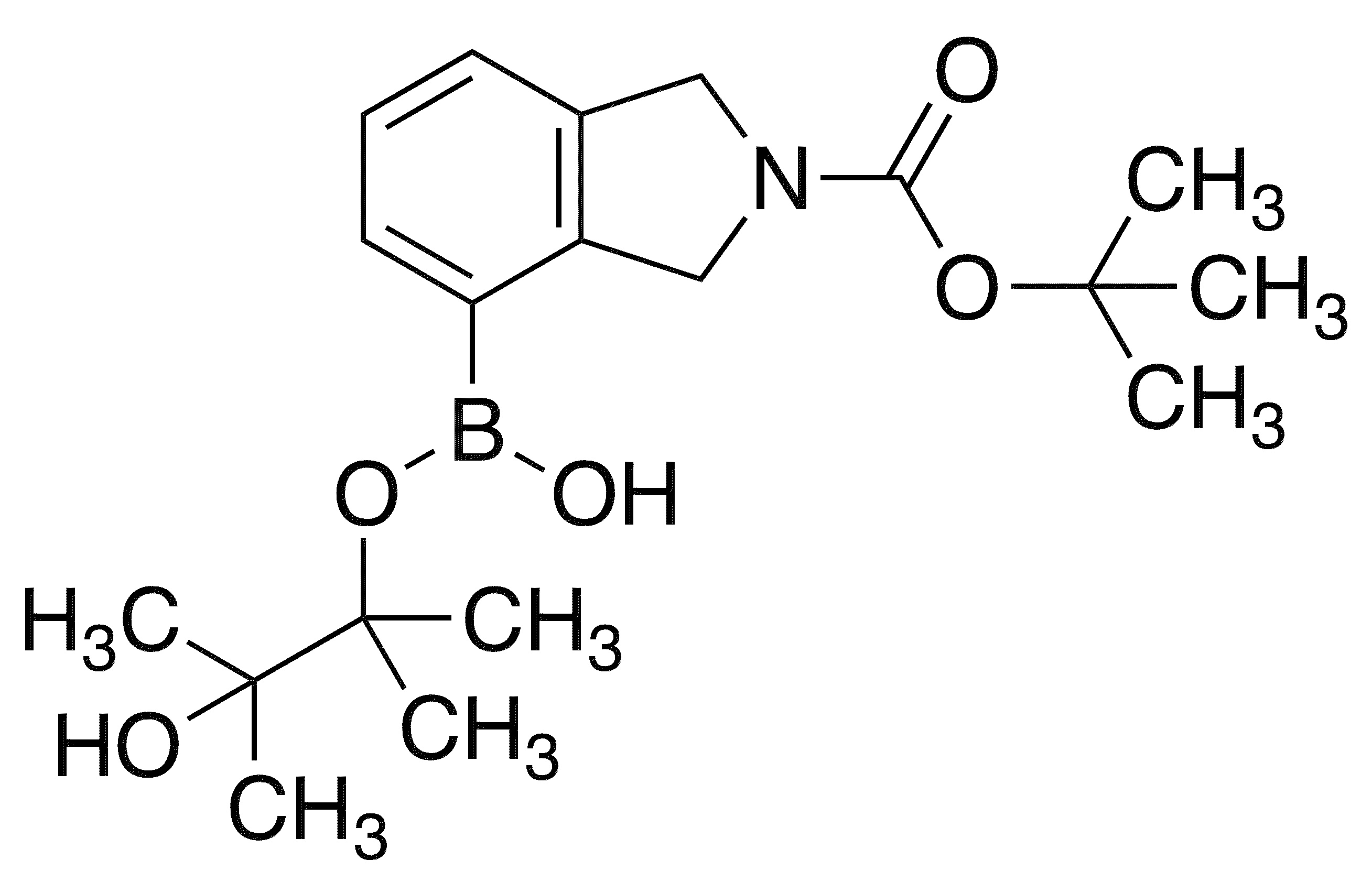 N-BOC-isoindoline-4-boronic Acid Pinacol Ester - Chemical structure and product image