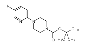 1-Boc-4-(5-iodopyridin-2-yl)piperazine - Chemical structure and product image