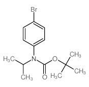 N-BOC-N-isopropyl 4-Bromoaniline - Chemical structure and product image