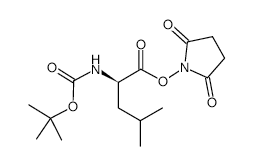 Boc-d-leu-osu - Chemical structure and product image
