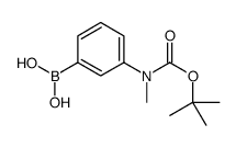 3-(N-BOC-N-methylamino)phenylboronic acid - Chemical structure and product image