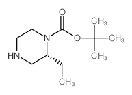 (R)-1-Boc-2-ethyl-piperazine - Chemical structure and product image