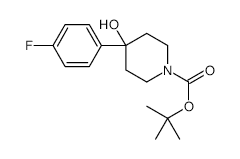 1-BOC-4-(4-fluorophenyl)-4-hydroxypiperidine - Chemical structure and product image