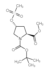 (2S,4R)-Boc-gamma-mso-proline methyl ester - Chemical structure and product image