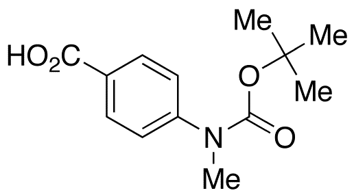 4-N-Boc-N-methylaminobenzoic Acid - Chemical structure and product image