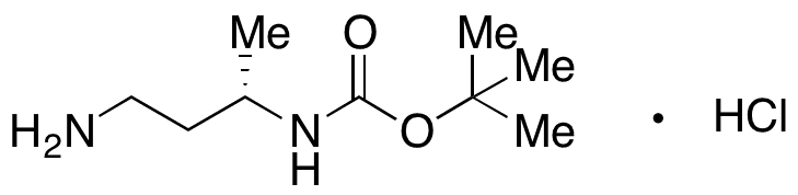 (S)-3-Boc-Amino-butylamine Hydrochloride - Chemical structure and product image