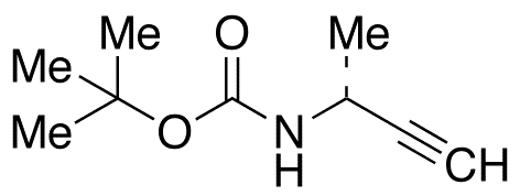 (R)-N-Boc-3-amino-1-butyne - Chemical structure and product image