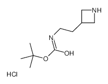 3-(2-N-BOC-Aminoethyl)azetidine, HCl - Chemical structure and product image