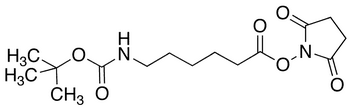 t-Boc-aminocaproic-N-hydroxysuccinimide - Chemical structure and product image
