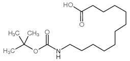 Boc-12-aminododecanoic Acid - Chemical structure and product image
