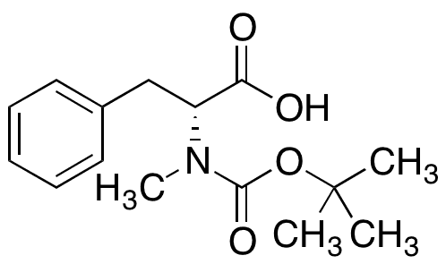 N-Boc-N-methyl-D-phenylalanine - Chemical structure and product image