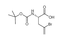 Boc-L-2-amino-4-bromo-4-pentenoic Acid - Chemical structure and product image