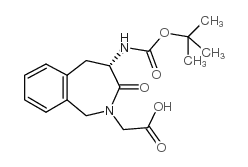 (S)-Boc-4-amino-2-carboxymethyl-1,3,4,5-tetrahydro-2h-[2]-benzazepin-3-one - Chemical structure and product image