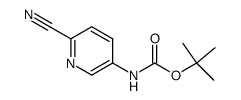 5-(Boc-amino)-2-cyanopyridine - Chemical structure and product image