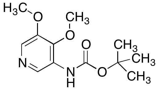 3-Boc-amino-4,5-dimethoxypyridine - Chemical structure and product image