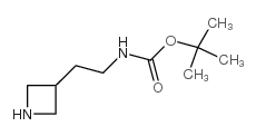 3-(2-N-Boc-Aminoethyl)azetidine - Chemical structure and product image