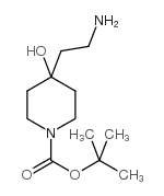 1-Boc-4-(2-aminoethyl)-4-hydroxypiperidine - Chemical structure and product image