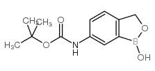 5-Boc-amino-2-hydroxymethylphenylboronic Acid Dehydrate - Chemical structure and product image