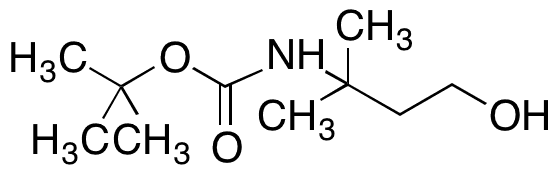 3-(Boc-amino)-3-methyl-1-butanol - Chemical structure and product image