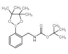 2-Boc-aminomethyl-phenylboronic Acid Pinacol Ester - Chemical structure and product image