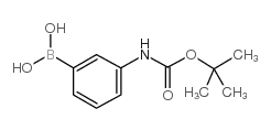 3-Boc-aminophenylboronic Acid - Chemical structure and product image