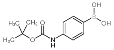 4-Boc-aminophenylboronic Acid - Chemical structure and product image