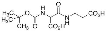 2-(N-Boc-amino)-3-(2-carboxyethylamino)-3-oxopropanoic Acid - Chemical structure and product image