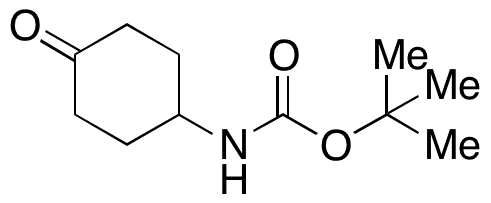4-(N-Boc-amino)cyclohexanone - Chemical structure and product image