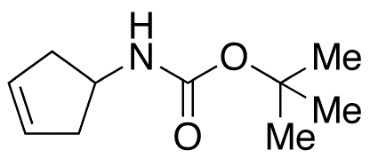 N-1-Boc-amino-3-cyclopentene - Chemical structure and product image