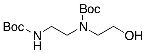 2-[Boc(2-Bocaminoethyl)amino]ethanol - Chemical structure and product image