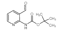 2-N-Boc-amino-3-formylpyridine - Chemical structure and product image