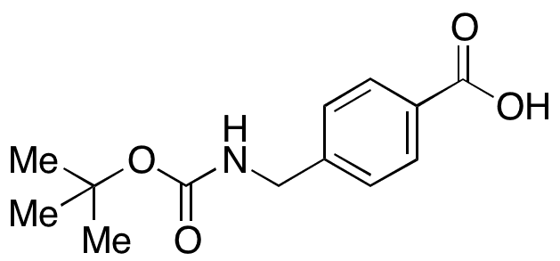 4-(Boc-aminomethyl)benzoic Acid - Chemical structure and product image