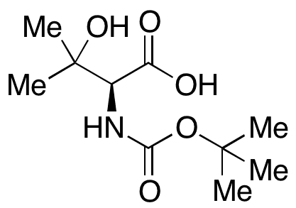 N-Boc-3-hydroxy-L-valine - Chemical structure and product image