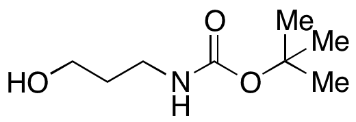 N-Boc-3-aminopropanol - Chemical structure and product image
